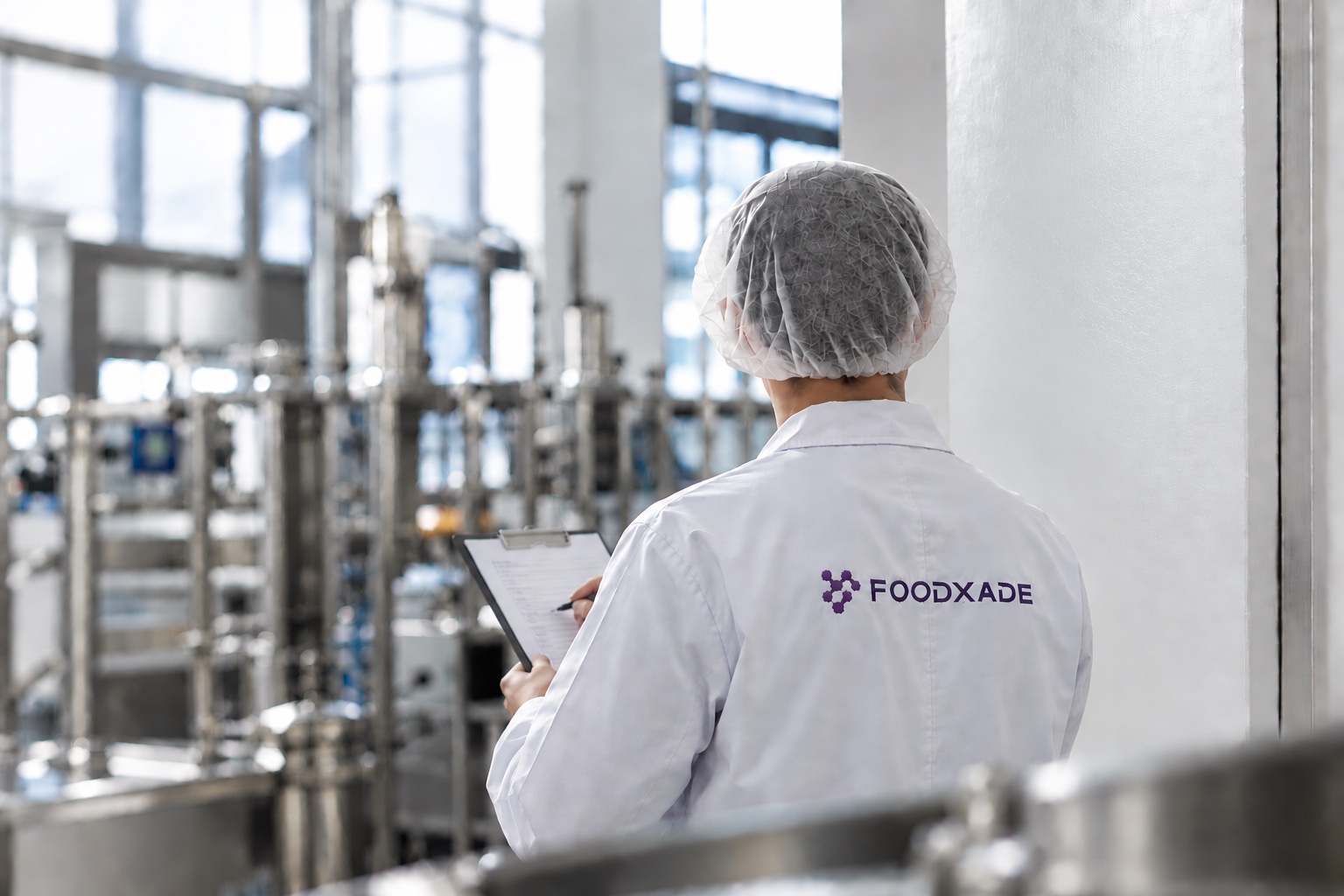 Equipo FoodXade revisando la seguridad alimentaria